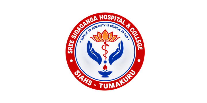 Siddaganga Hospital and College logo